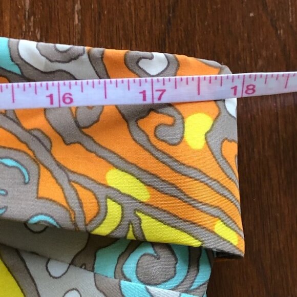 KATE SPADE Jana Silk Yellow Halter Rhinestone Metal Accent Top 8 - Picture 15 of 17